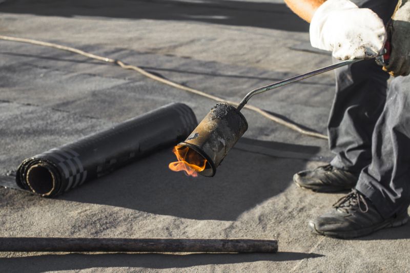 Rubber Roof Installation detail