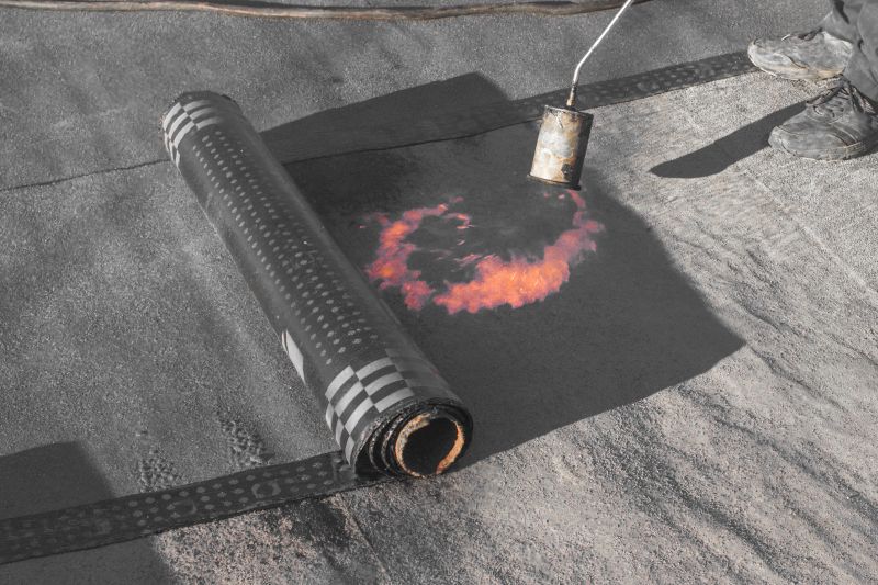 Rubber Roof Installation detail